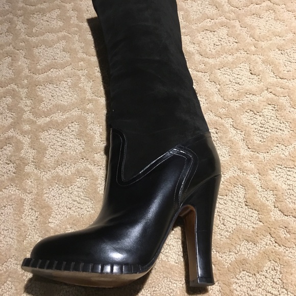 Rochas Shoes - Rochas knee high boots.